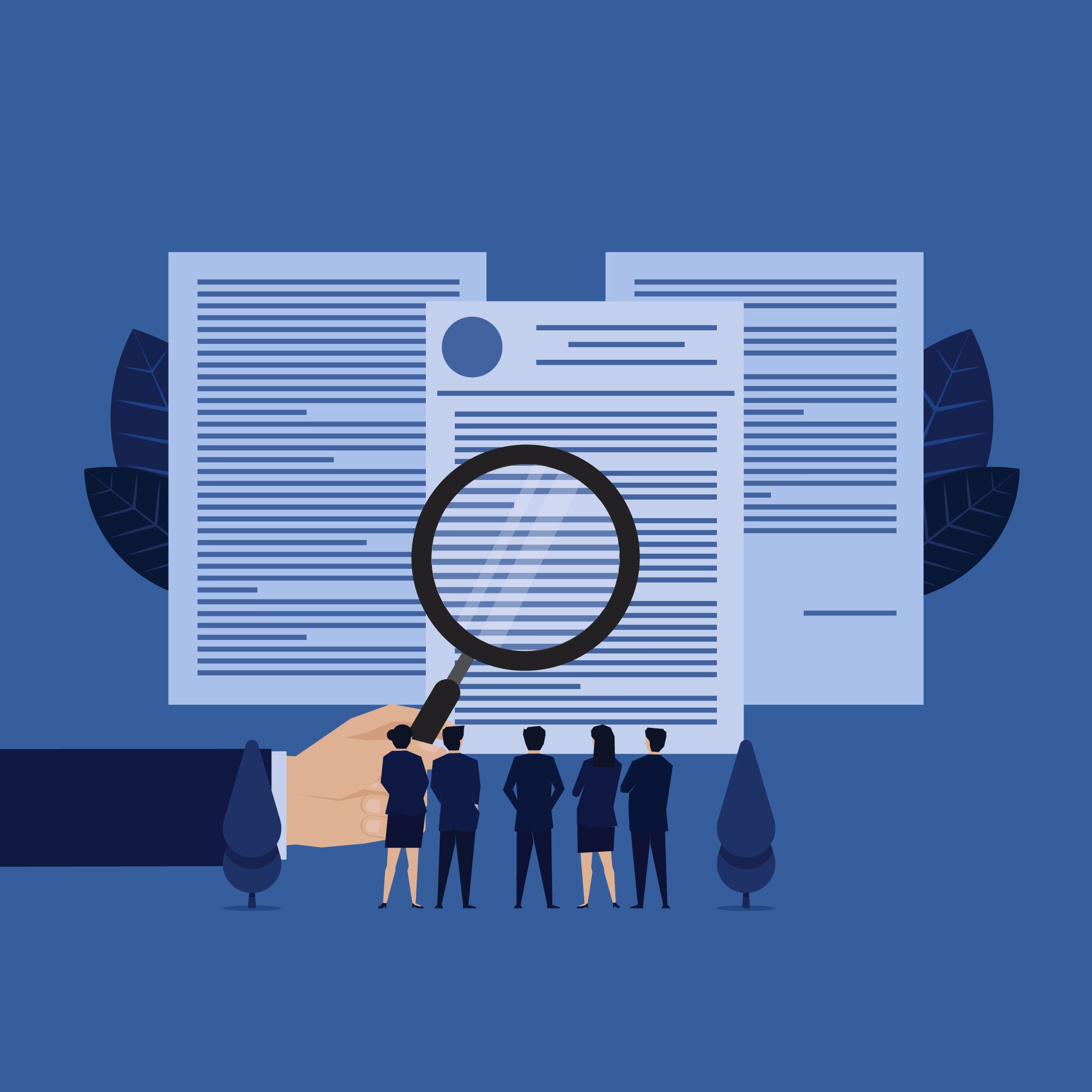 Illustration representing UK business terms and conditions protecting contracts, cash flow, and legal risk